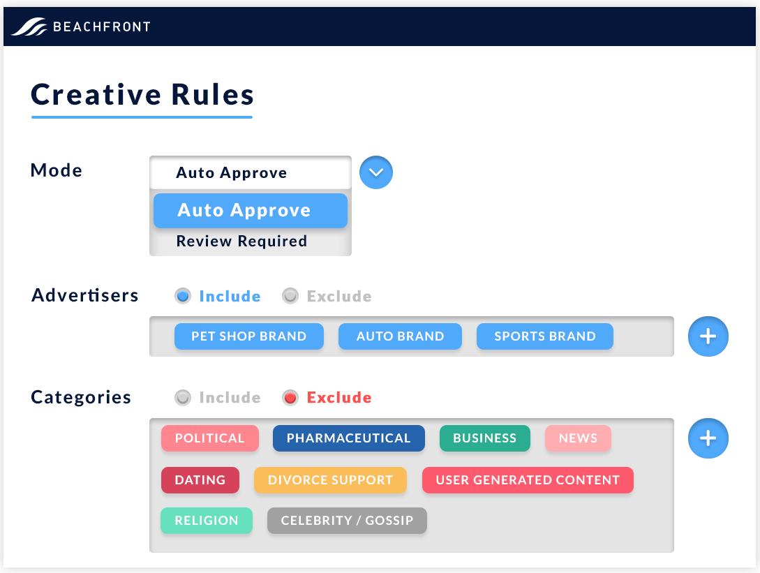 Apply Automated Settings